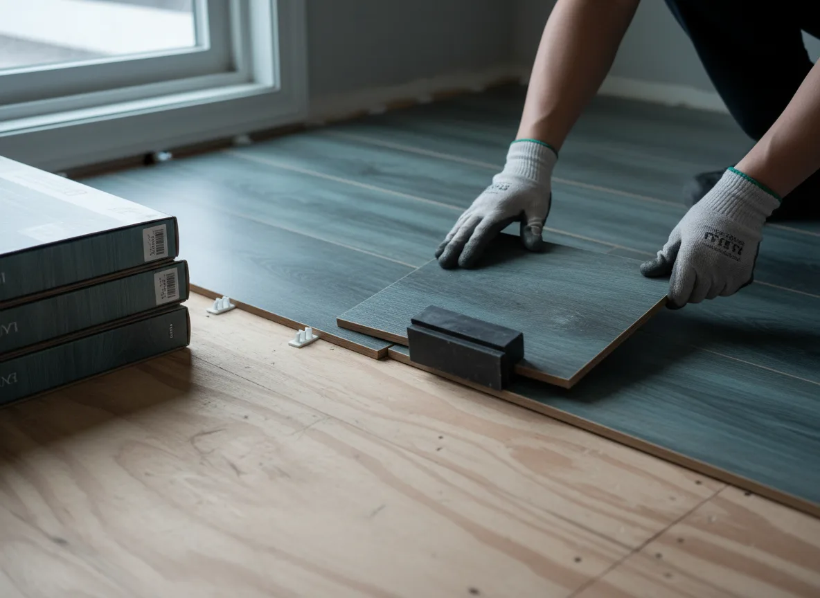 Luxury Vinyl Plank Installation company in Johnson, KS